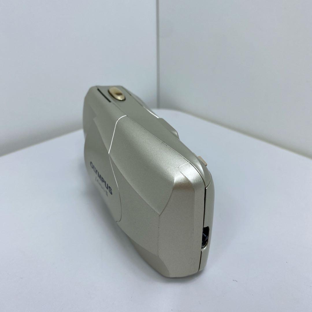 外観綺麗オリンパス μ-II シャンパンゴールド OLYMPUS　ミュー II