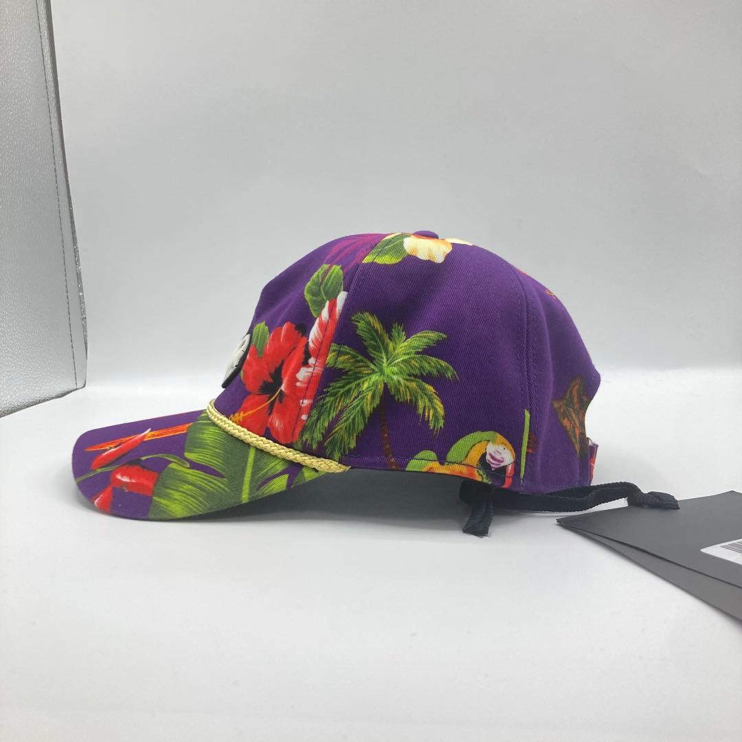 【新品タグ付】MONCLER × Palm Angelsキャップ 帽子 紫