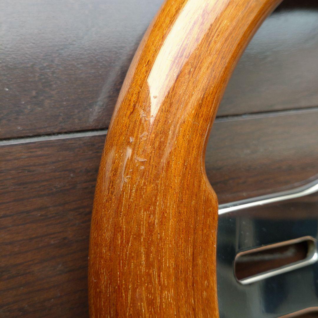 希少　BRT ステアリング　28.5パイ　長穴　小径　ウッド　oba