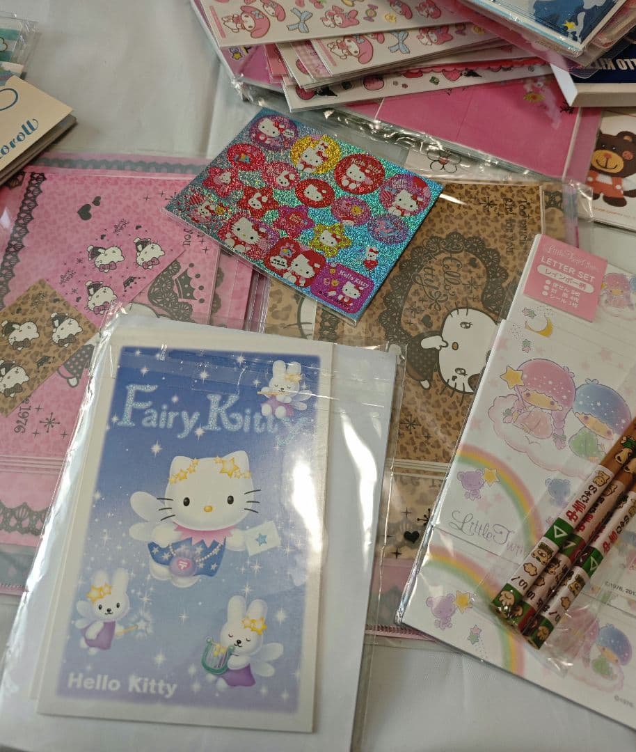 サンリオ　紙物　文具　ファンシー　レトロ　大量　まとめ売り　セット　レア