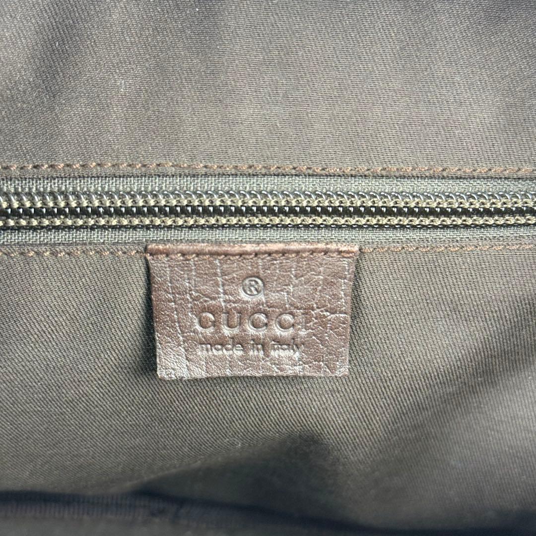 【美品】GUCCI グッチ GGスプリーム ショルダーバッグ PVCレザー
