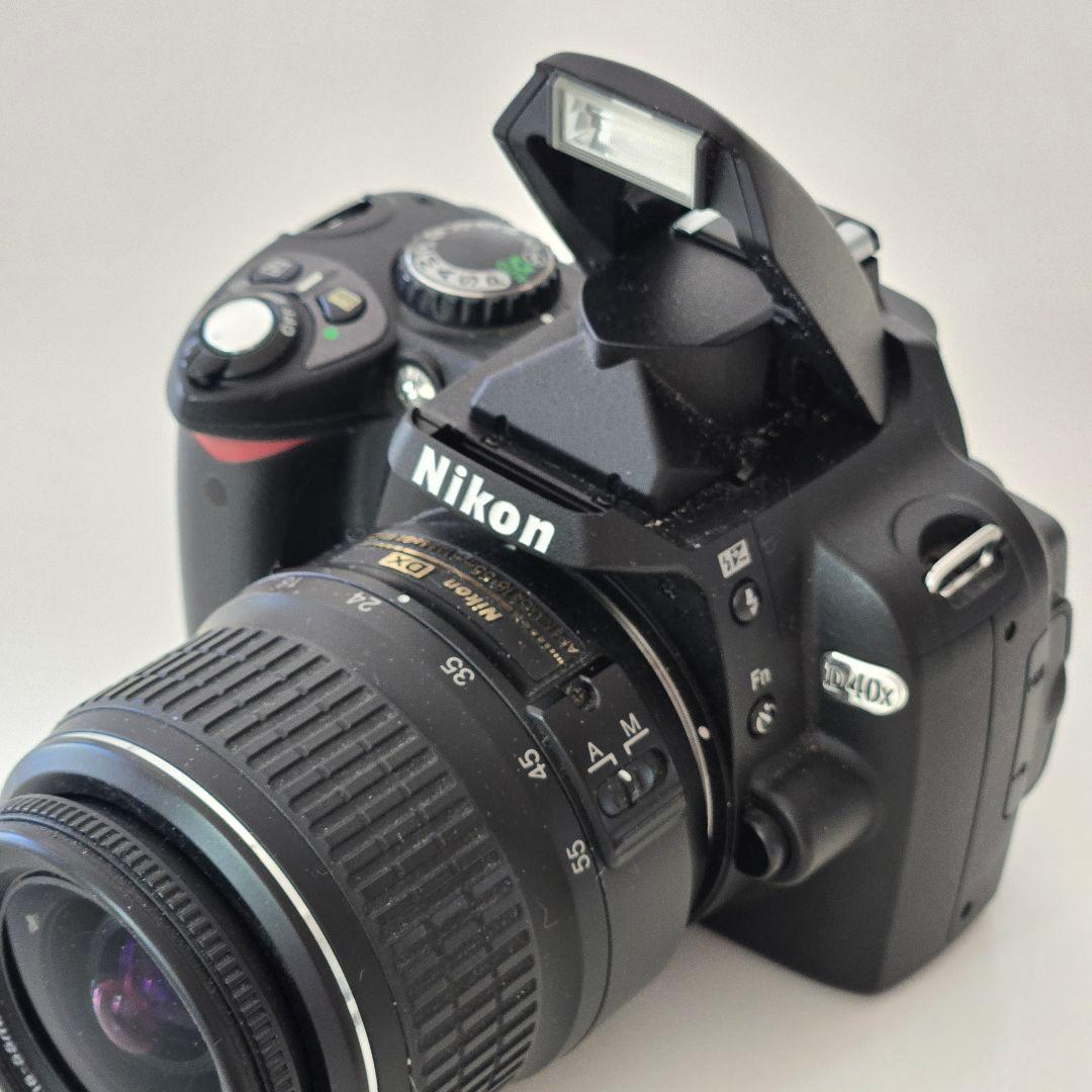 【ニコン】デジタル一眼レフカメラ Nikon D40x ダブルレンズセット