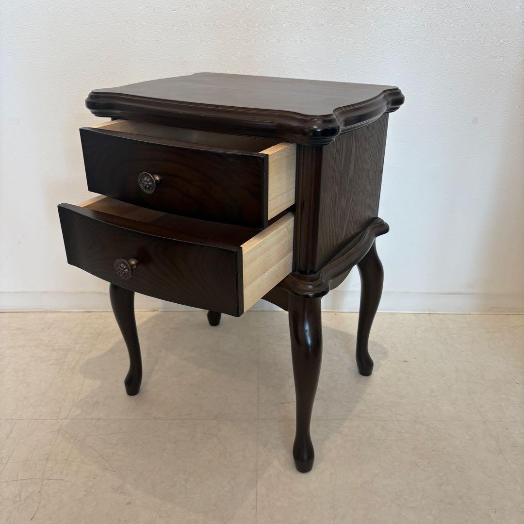 コンソールテーブル デスク キャビネット　猫脚　チェスト