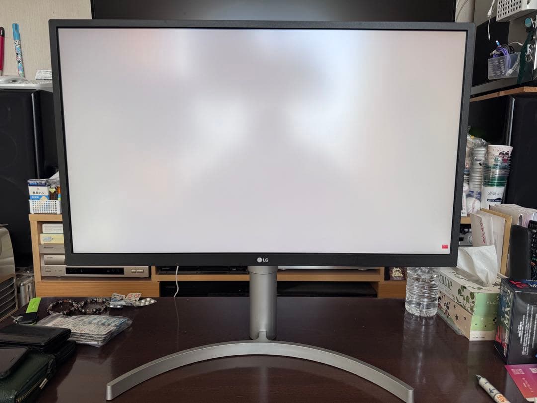 LG 4Kモニター 27UL550-W