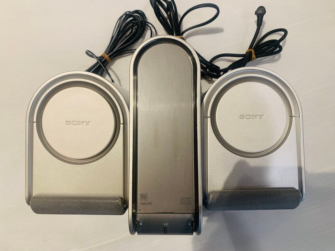 【配線補修済】SONY LAM-Z05 Sound Gate CD/MD コンポ