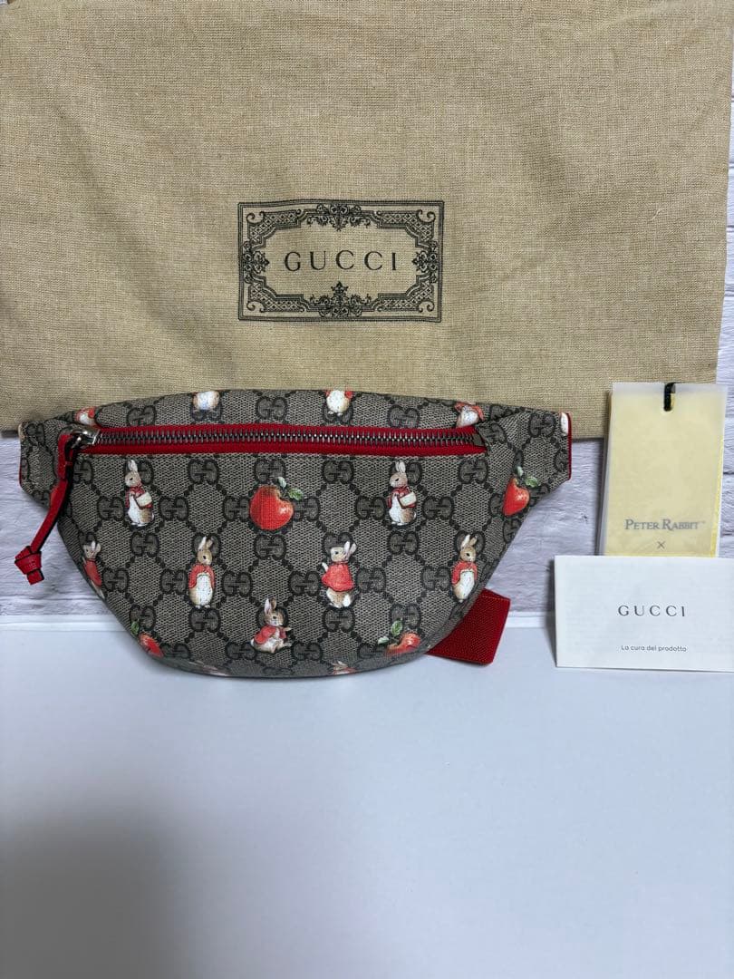 GUCCI×ピーターラビット☆ウエストポーチ☆ボディバッグ