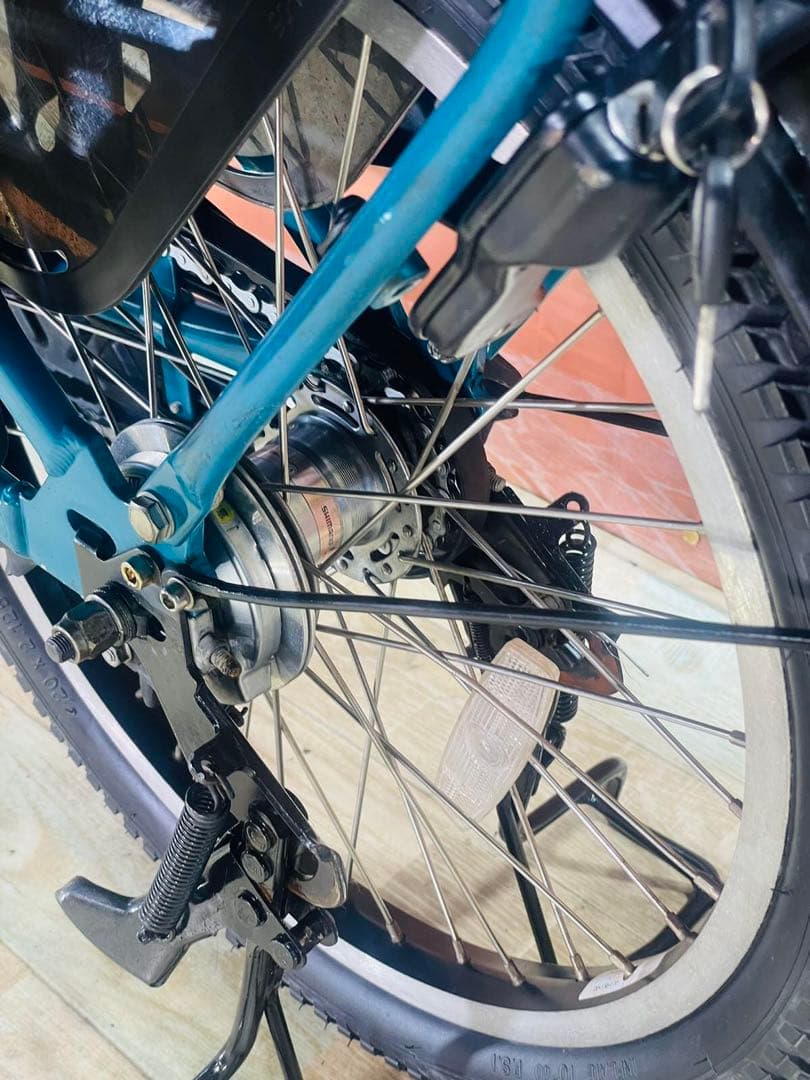 パスキス12AH⭐️激レアモデル！ヤマハ子供乗せ電動アシスト自転車Y3066