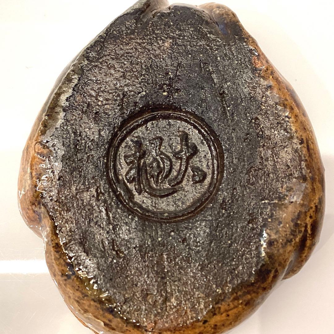 9代　大樋　寿老香合