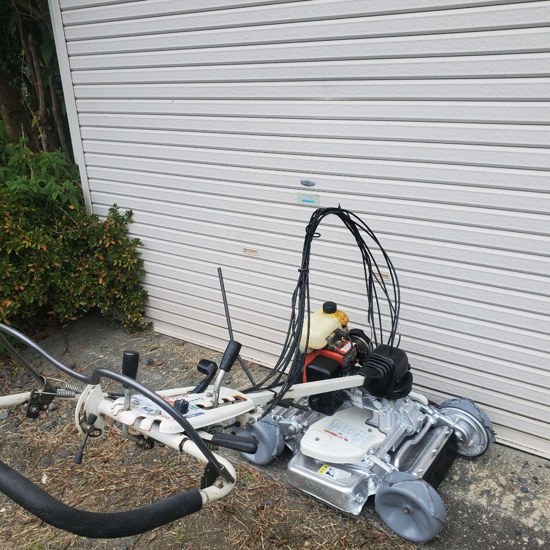 スパイダーモア共立SP850A 斜面草刈機 畦草刈機