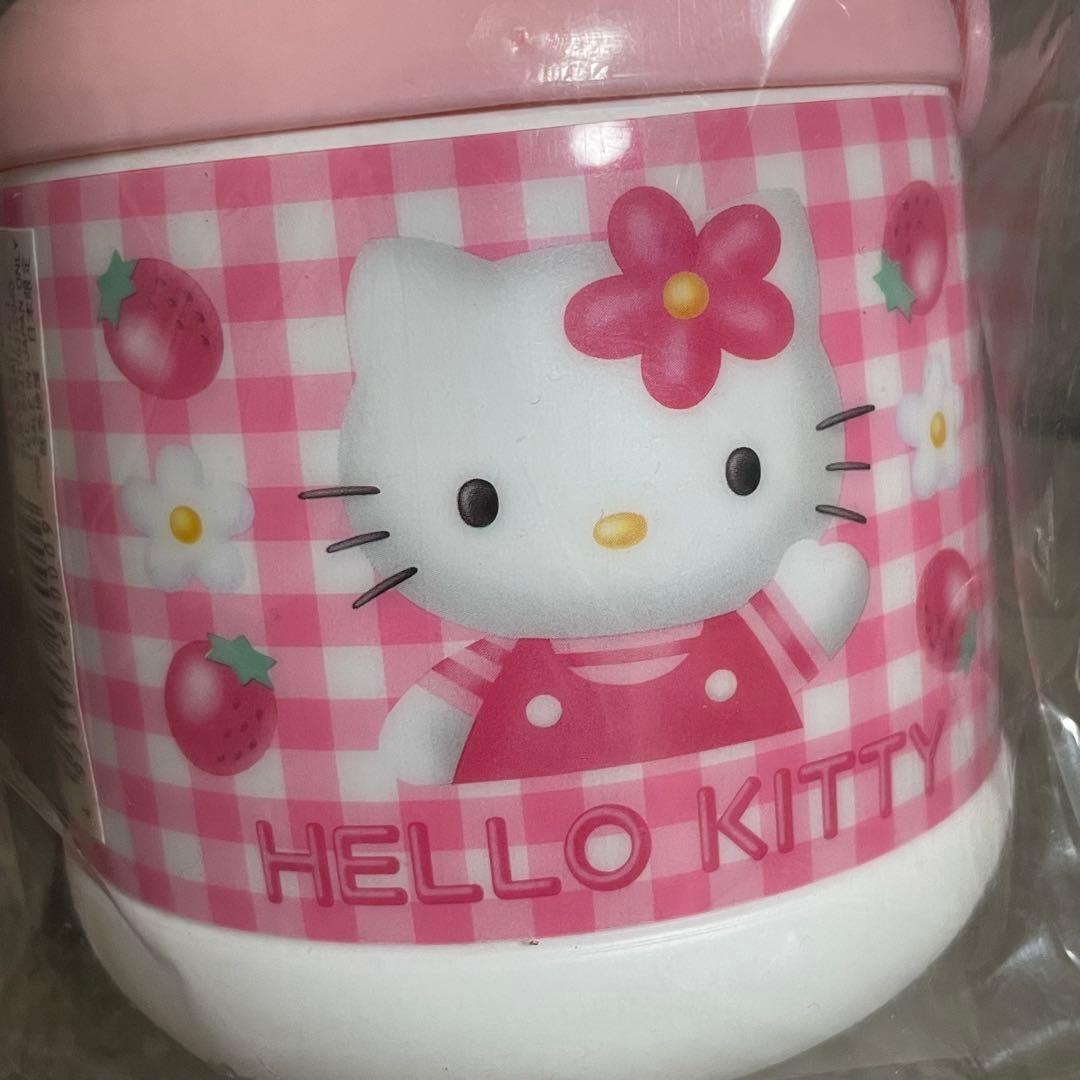 ハローキティ 水筒　ウォーターボトル　ストローホッパー　レトロ　当時　レア