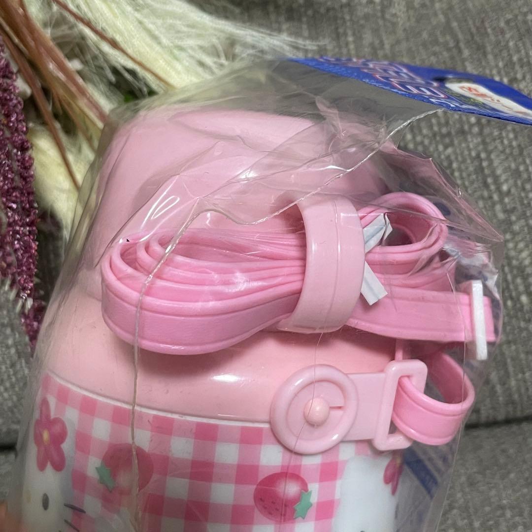 ハローキティ 水筒　ウォーターボトル　ストローホッパー　レトロ　当時　レア