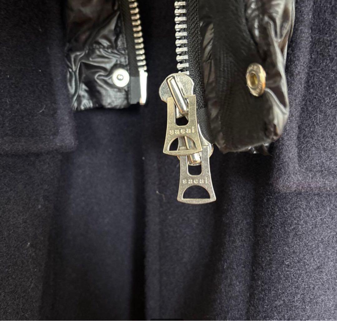 sacai×Glover all ダッフルコート　ダッフルダウンコート