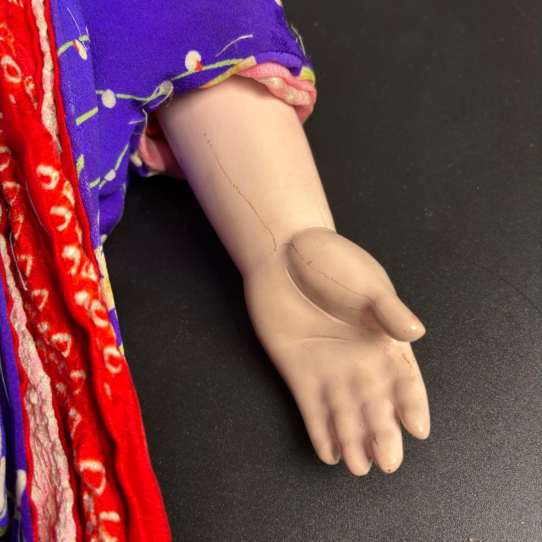 大正 京都 丸平 大木平蔵 市松人形 53cm 日本人形 女の子