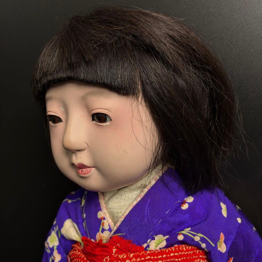 大正 京都 丸平 大木平蔵 市松人形 53cm 日本人形 女の子