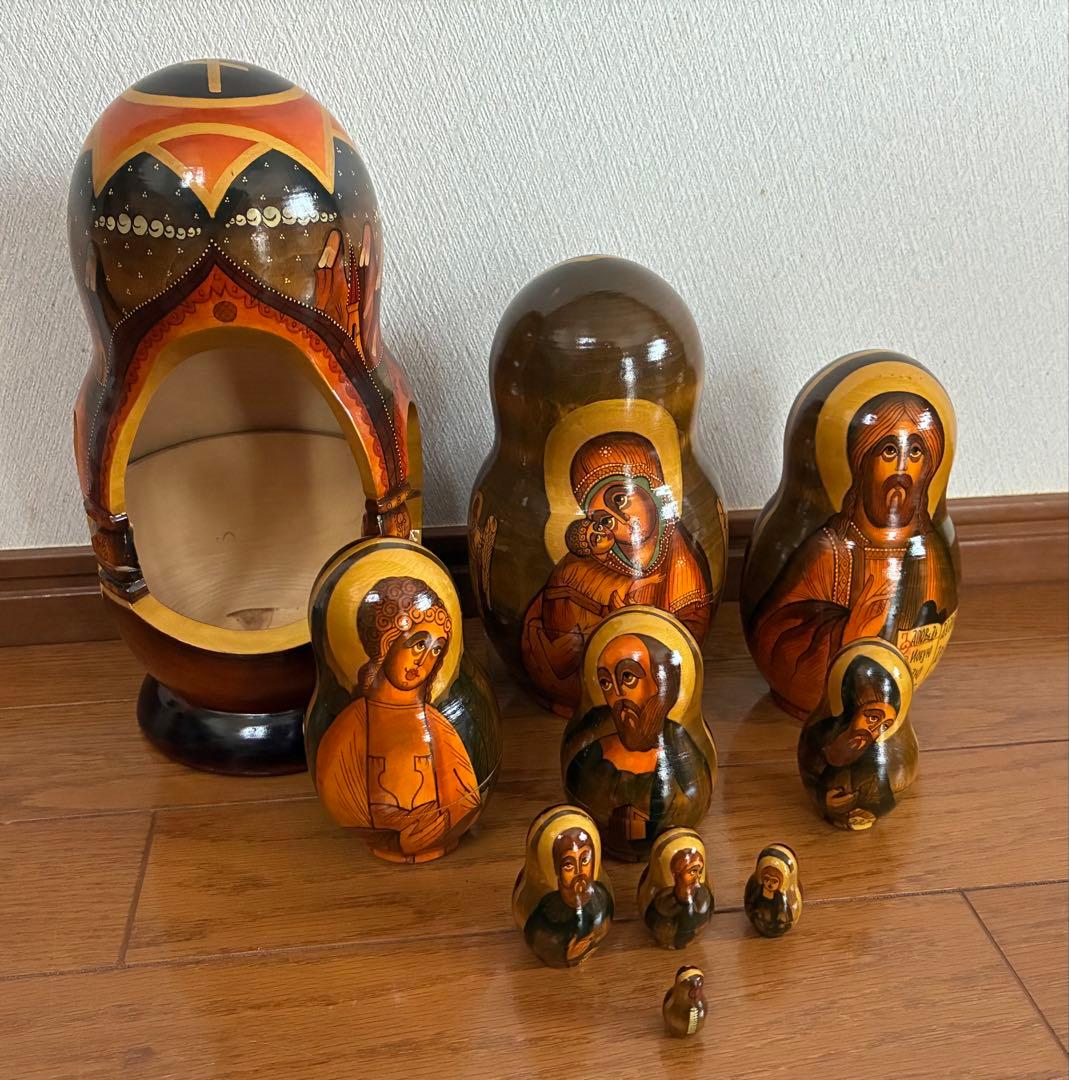 ロシア正教会マトリョーシカ 聖母子像
