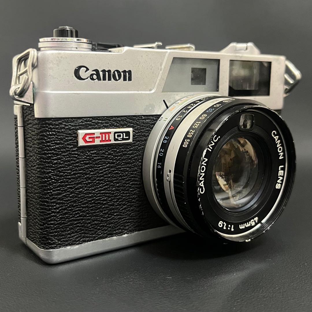 【名機/希少】Canon Canonet G-III QL17 フィルムカメラ