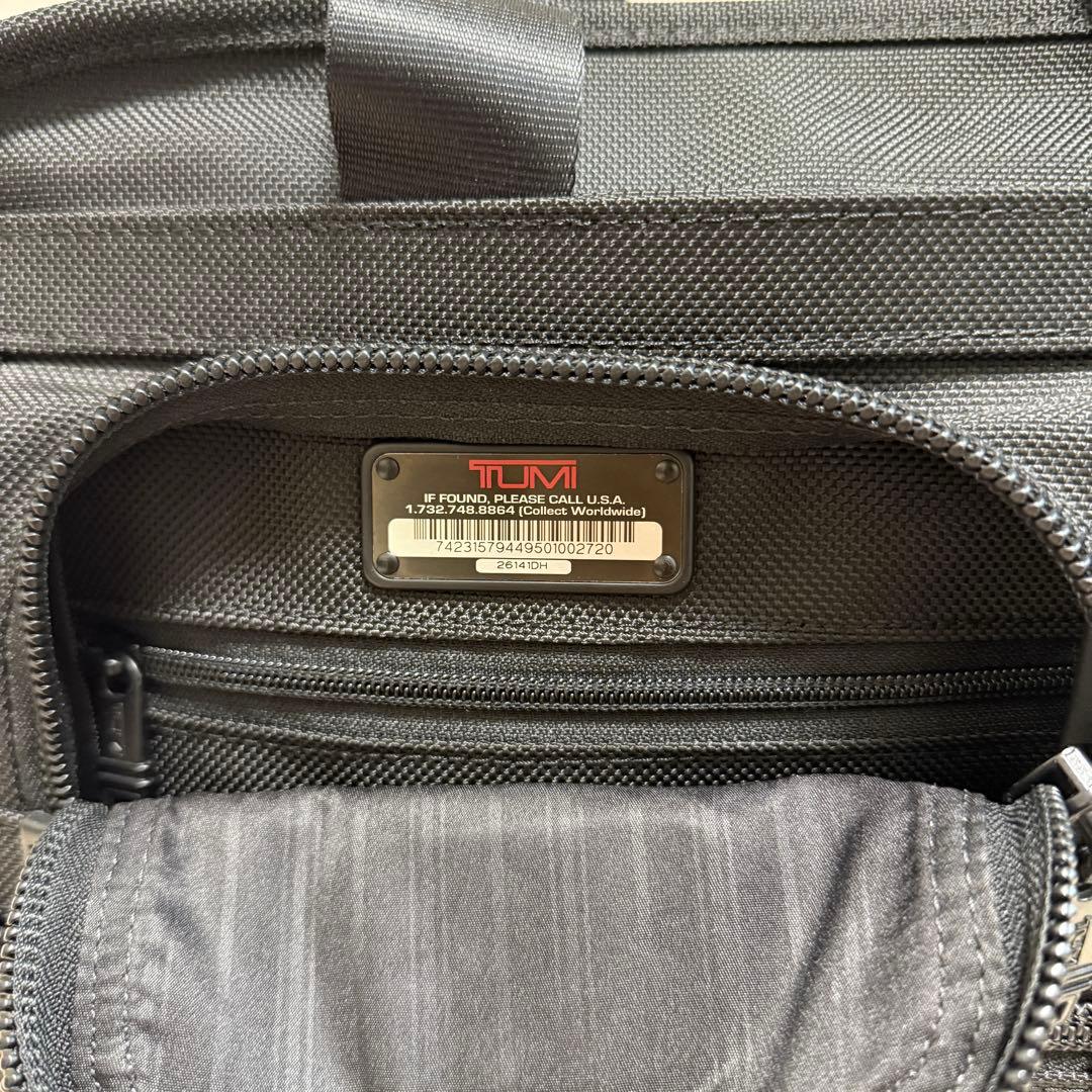 未使用級品TUMI トゥミ ビジネスバッグ 2way ブラック エクスパンダブル