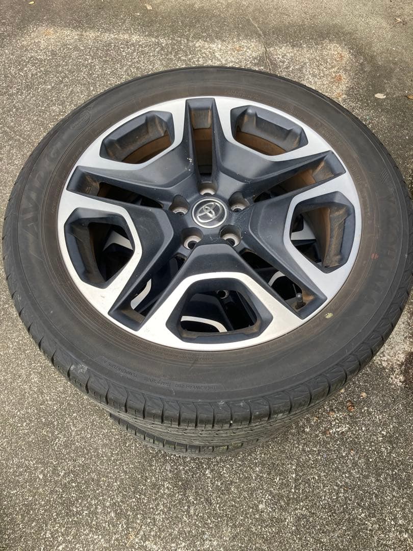 RAV4 アドベンチャー　純正　ヨコハマ 19インチ タイヤ・ホイールセット