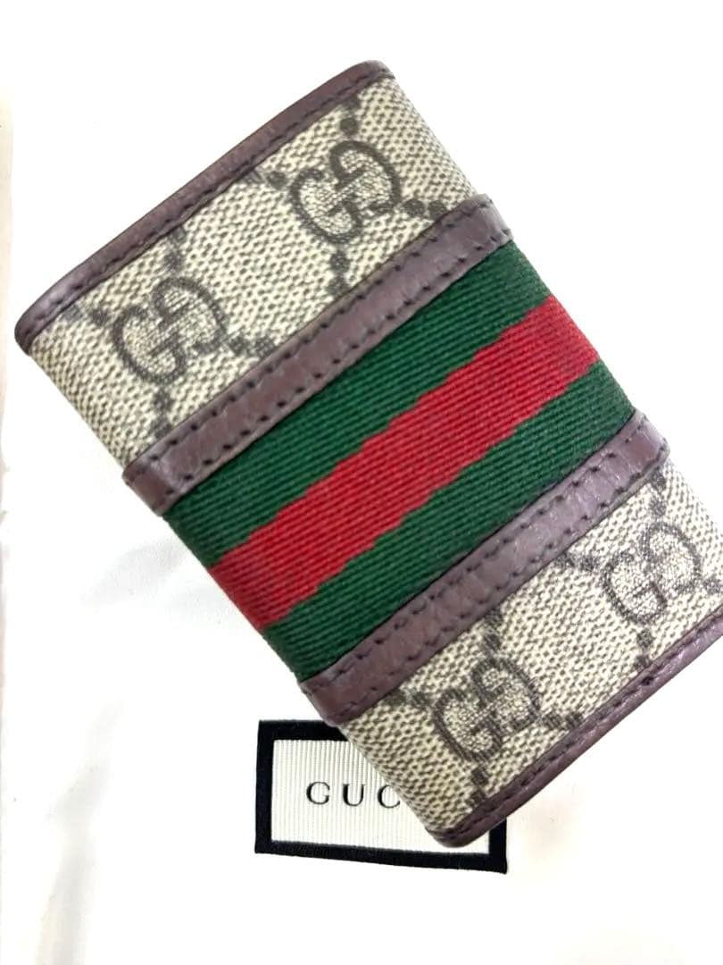 本日限定価格GUCCI オフィディア キーケース GGマーモント シェリーライン