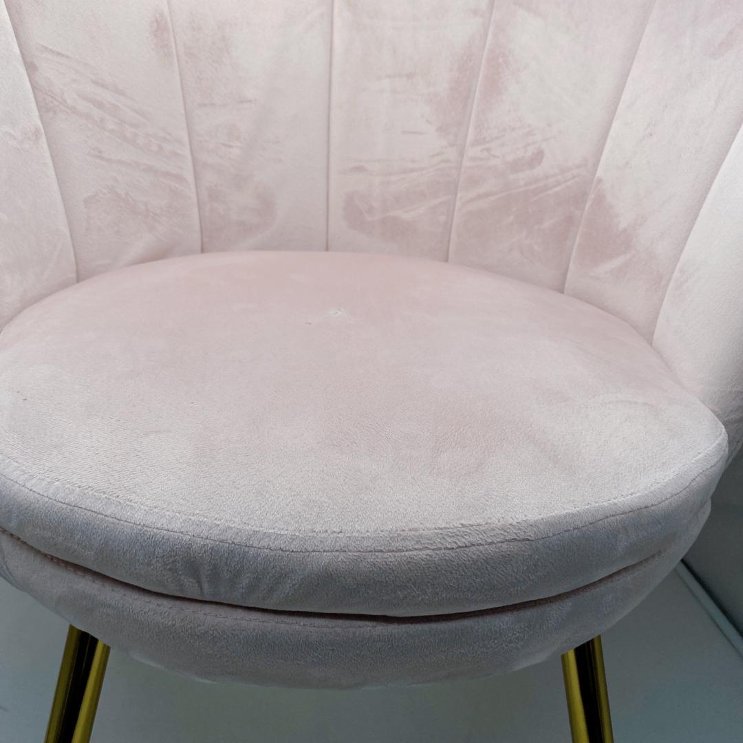 1人掛けソファ ドレッサーチェア ベルベット 北欧 モダン