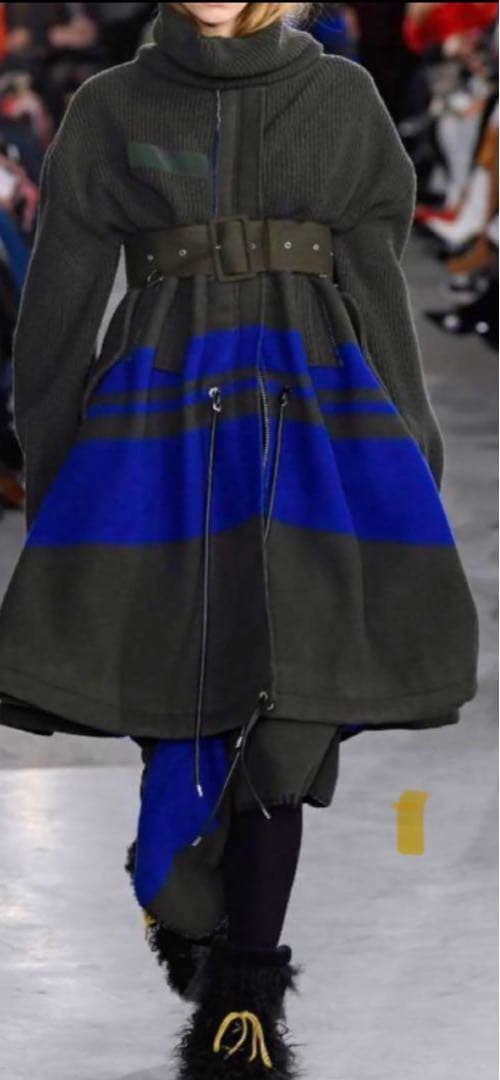 年末セールサカイsacaiニットワンピースコート