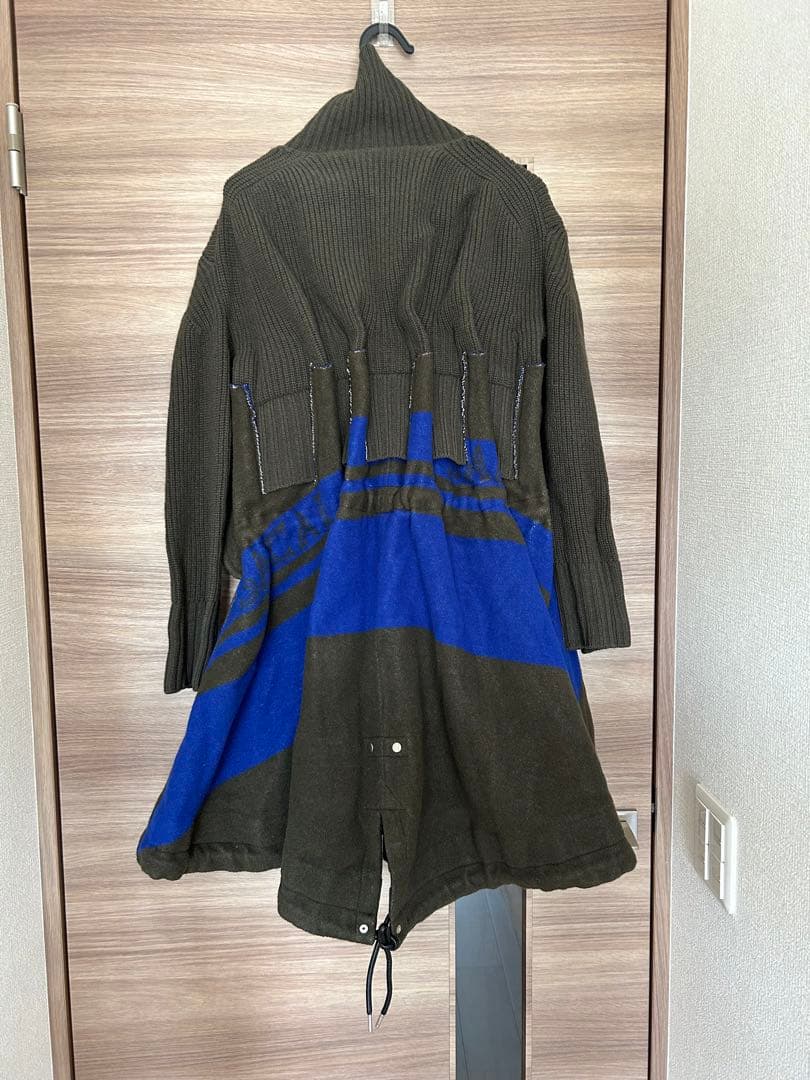 年末セールサカイsacaiニットワンピースコート