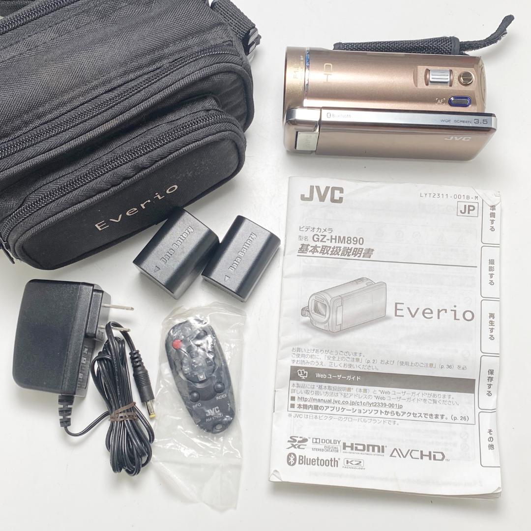 特価 JVC エブリオ GZ-HM890-N F1.2レンズ