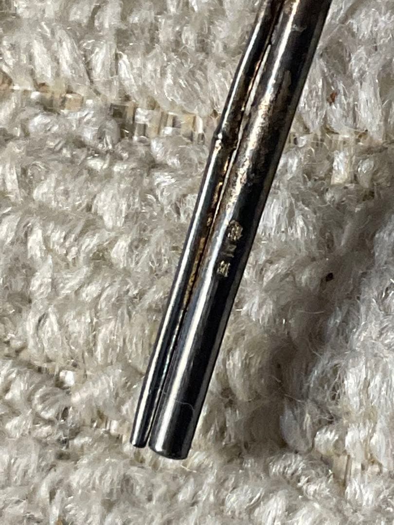 銀製／ボンボニエール・梅の花束。【大正レトロ・三越・銀製】。