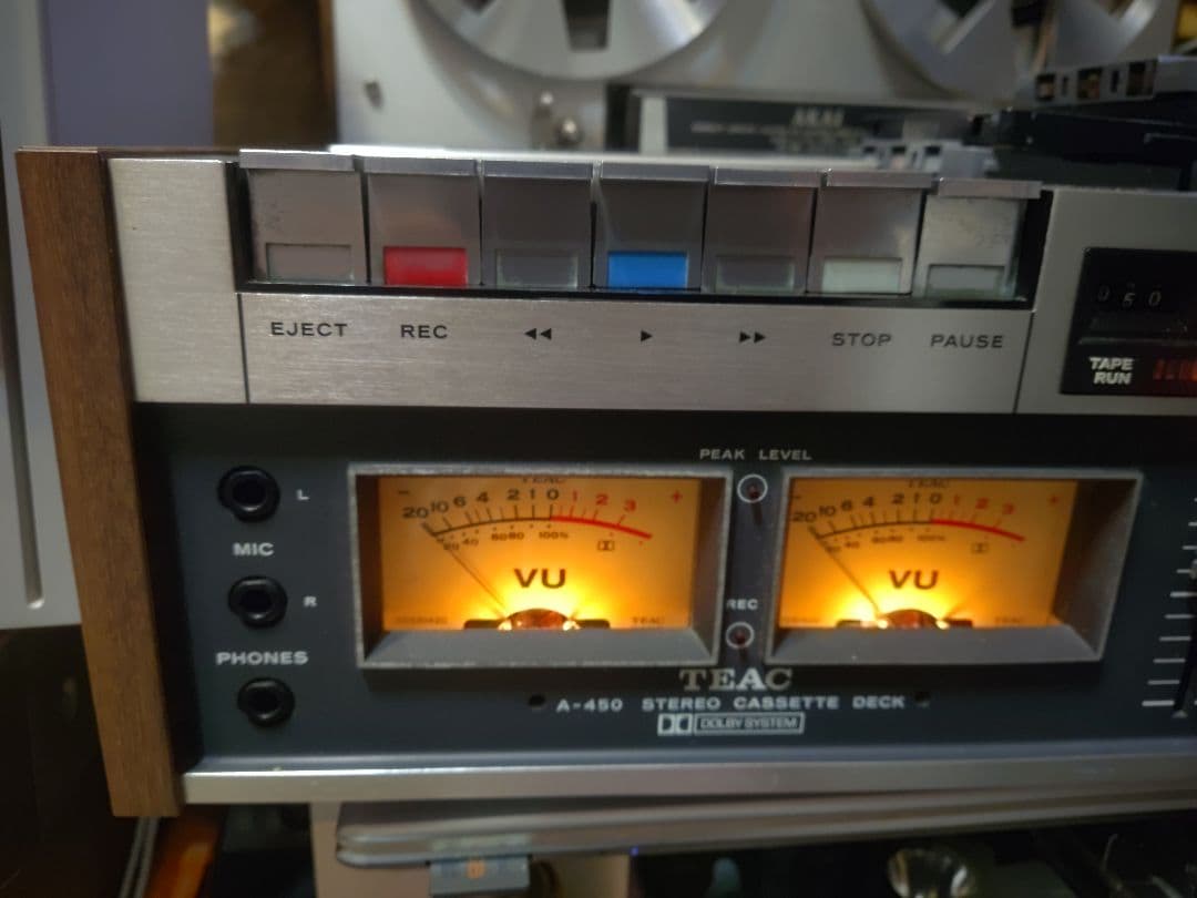 希少！名機！TEAC A-450 各ベルト交換済み再生良好　ワウフラッター良好