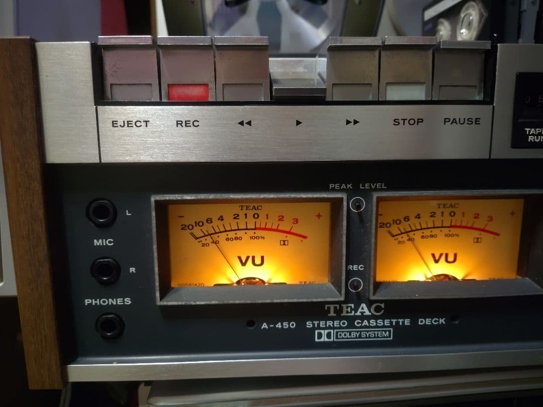 希少！名機！TEAC A-450 各ベルト交換済み再生良好　ワウフラッター良好