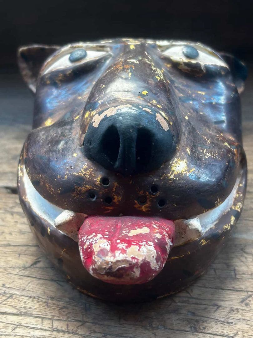 イバタカツエ作 犬面