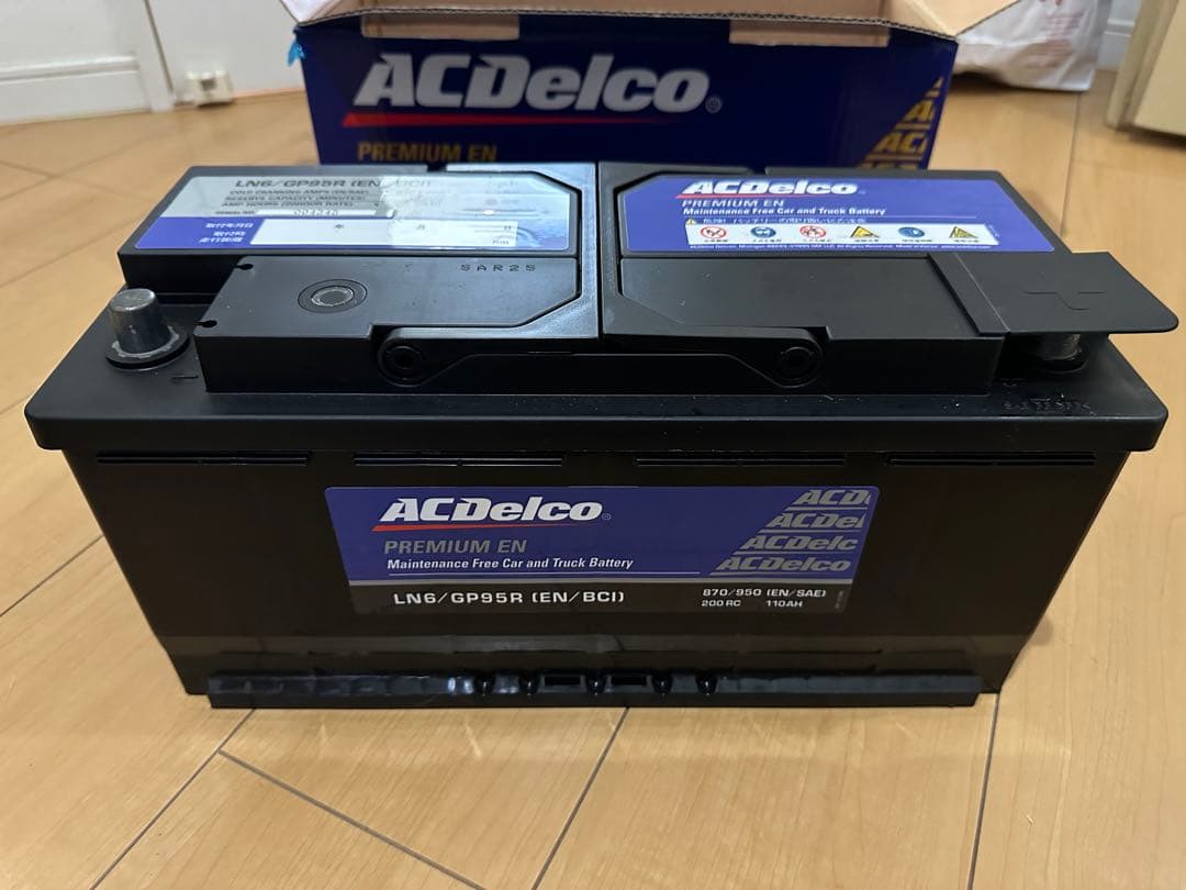 お値下げします ACデルコ LN6 欧州車用バッテリー  VW アウディ等