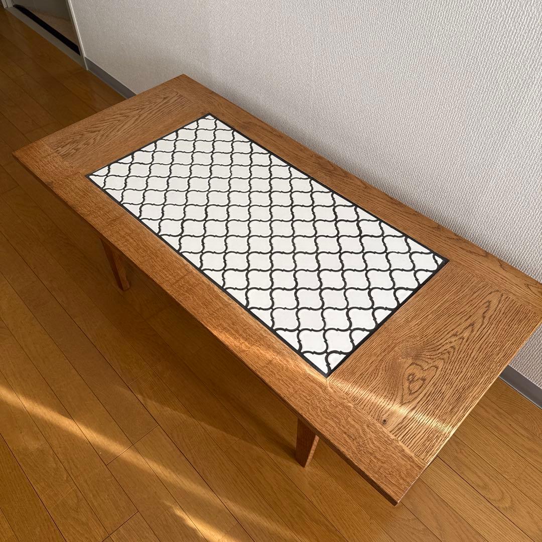 美品 SWITCH / スウィッチ タイル リビングテーブル