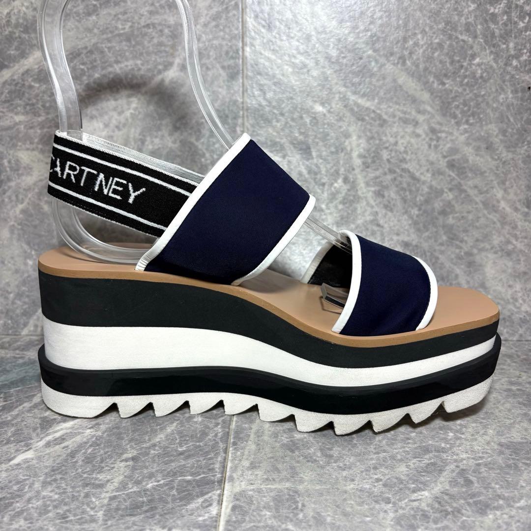 M*i様 ⭐︎ステラマッカートニー⭐︎ エリス　スニーク　サンダル　ネイビー　3