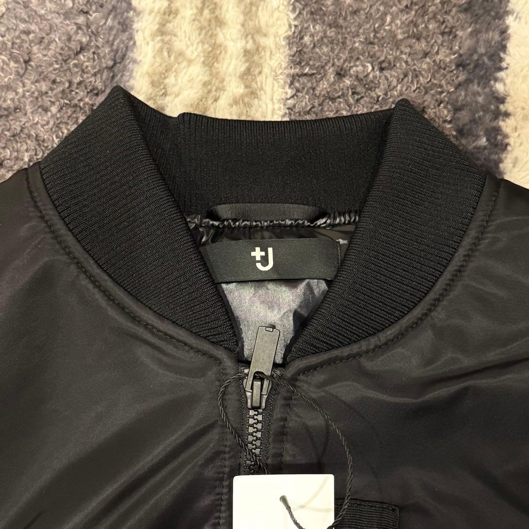 UNIQLO ジフサンダーコラボプラスJハイブリットダウンMA-1ブラック S