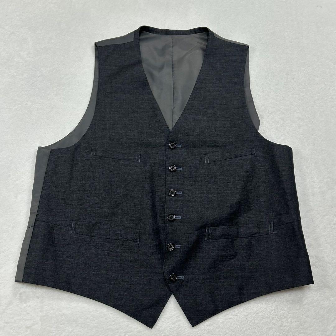 I297 XL バーバリー モヘア混 スーツ上下 グレー メンズ