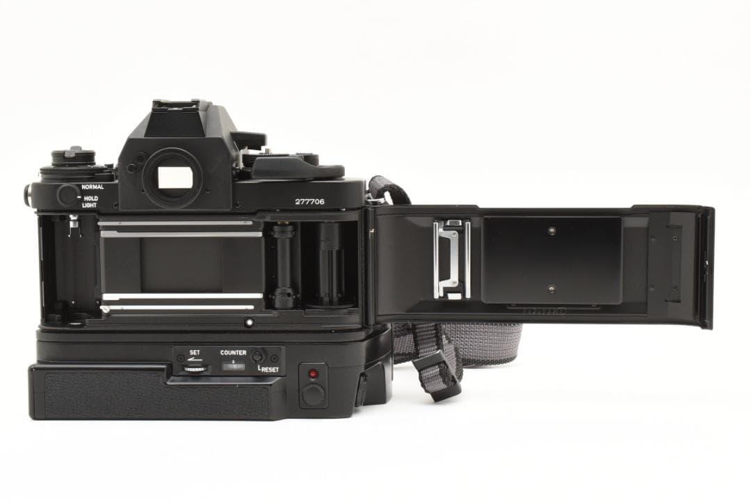 フィルムカメラ Canon New F-1 + AE POWER WINDER FN #F005
