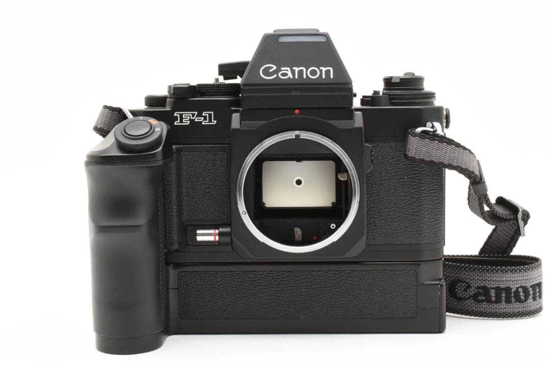 フィルムカメラ Canon New F-1 + AE POWER WINDER FN #F005