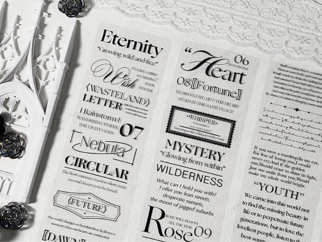 新七天《FREEDOM》海外マスキングテープ　マステ 【2573】