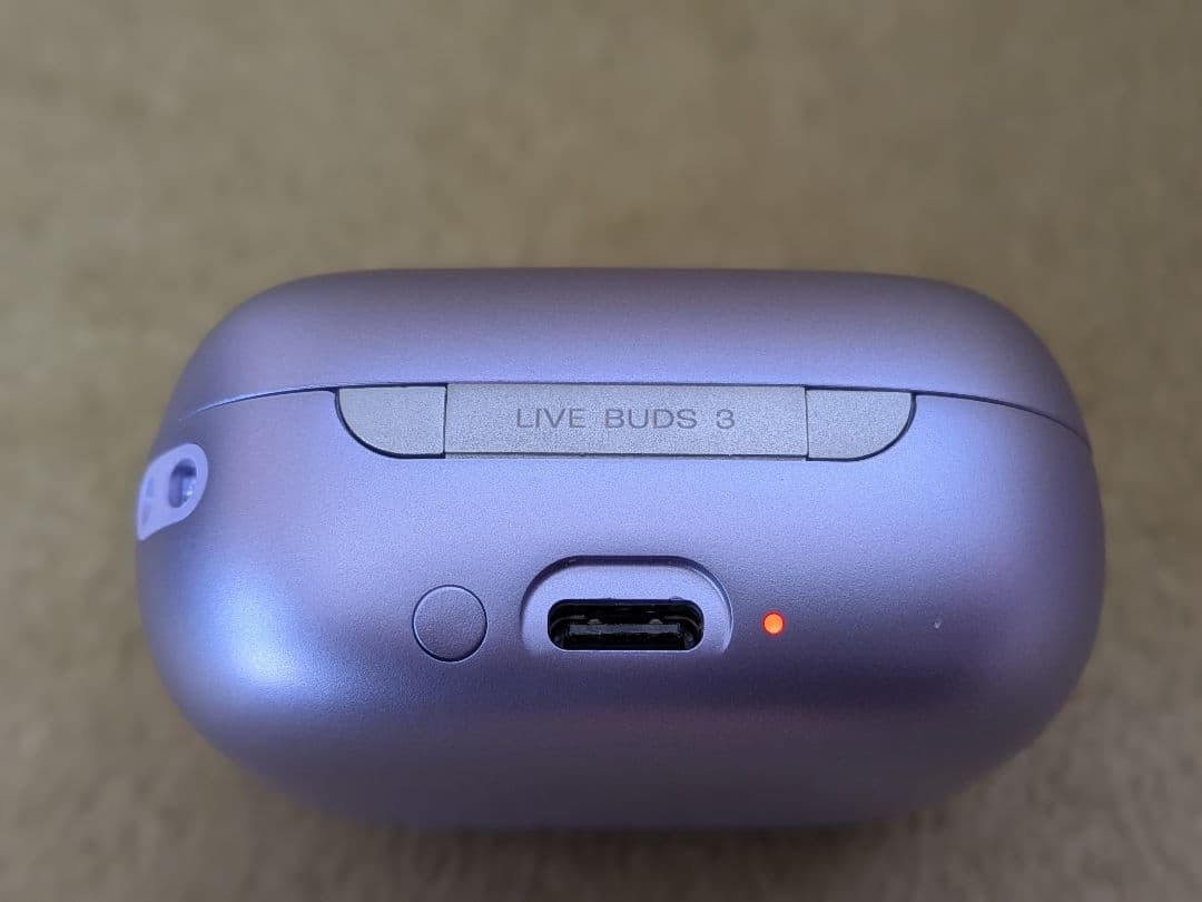 JBL LIVE BUDS 3 パープル 完全ワイヤレスイヤホン液晶ケース・美品