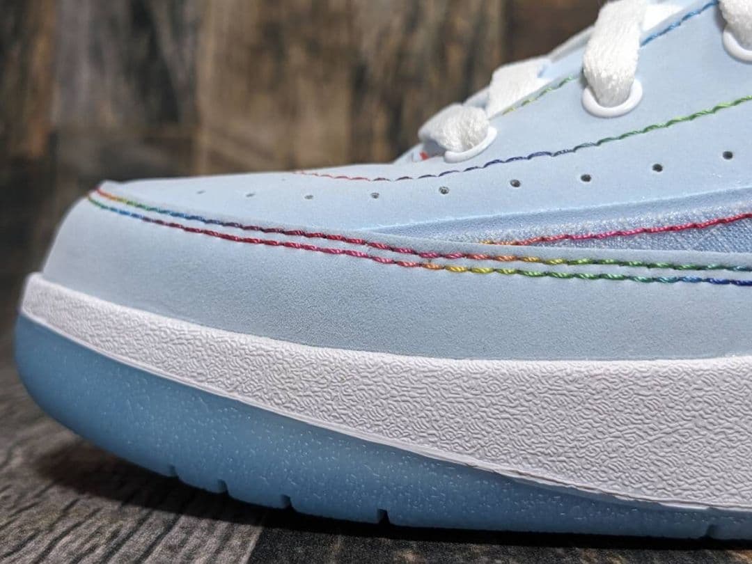 19cm ナイキ ジョーダン 2 レトロ PS Jバルヴィン 青/スカイブルー