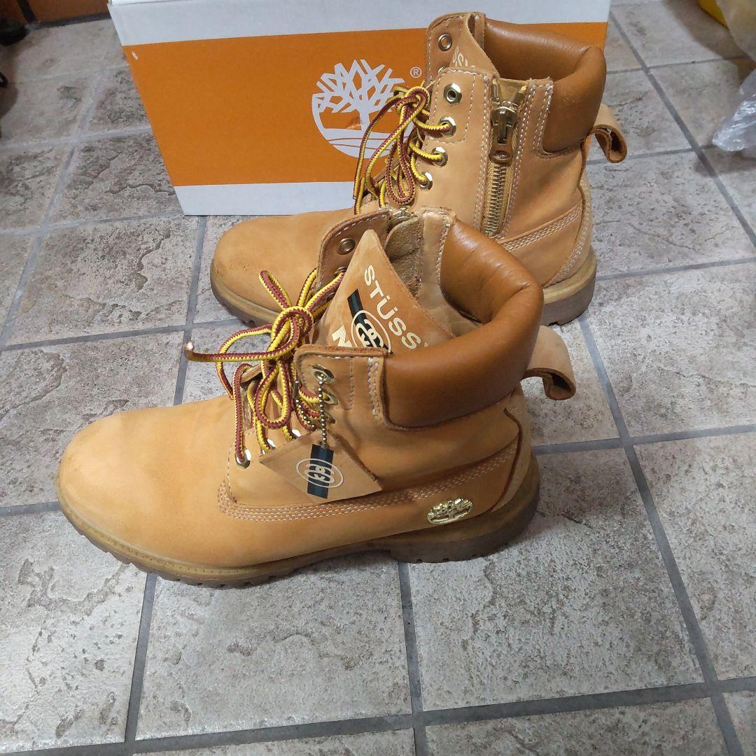 【流通少なめ】STUSSY x Timberland プレミアムブーツ