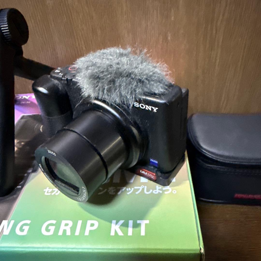 SONY vlogcam ZV-1 グリップバッテリーセット　おまけ