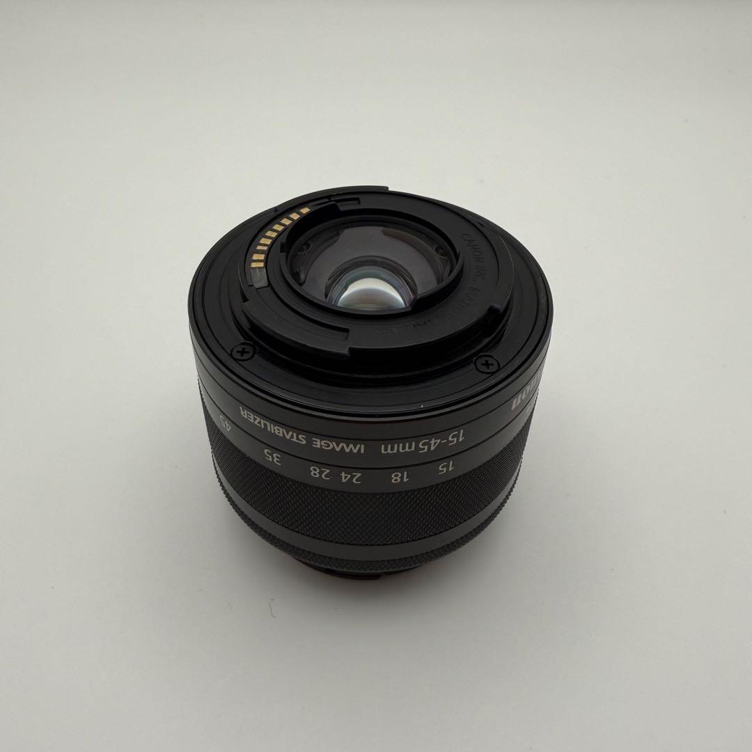 【美品】Canon EOS Kiss M ブラック レンズ付き