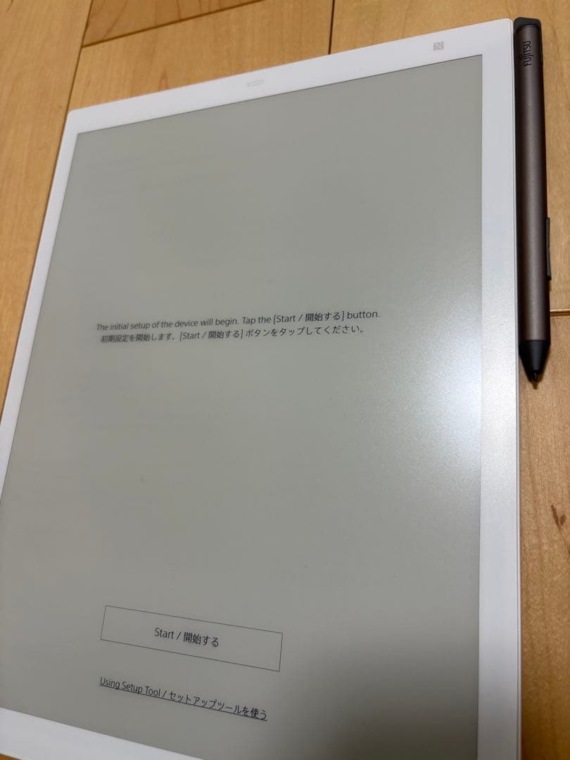 クアデルノ 富士通 電子ペーパー QUADERNO A4サイズ ジャンク