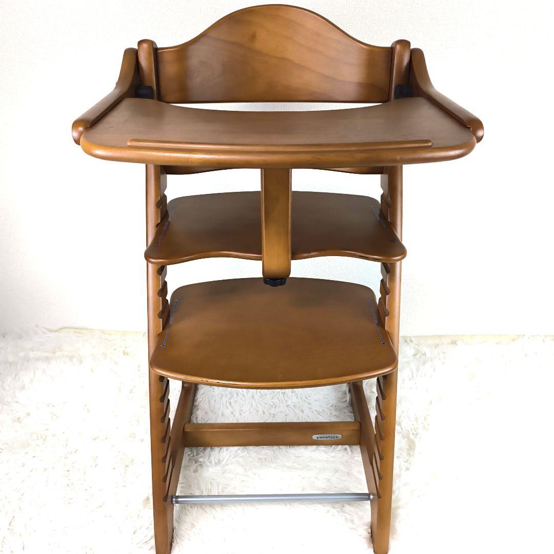 極美品✨ 大和屋 すくすくチェア スリムプラス テーブル ガード付 ベビーチェア