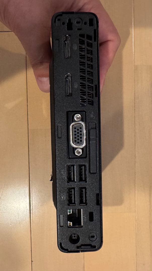 HP EliteDesk 800 G3 Mini i7 (OS 未インストール)
