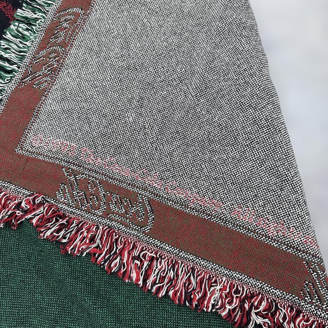 デッドストック　コカコーラ　マルチカバー　ソファカバー　ラグ　175x123