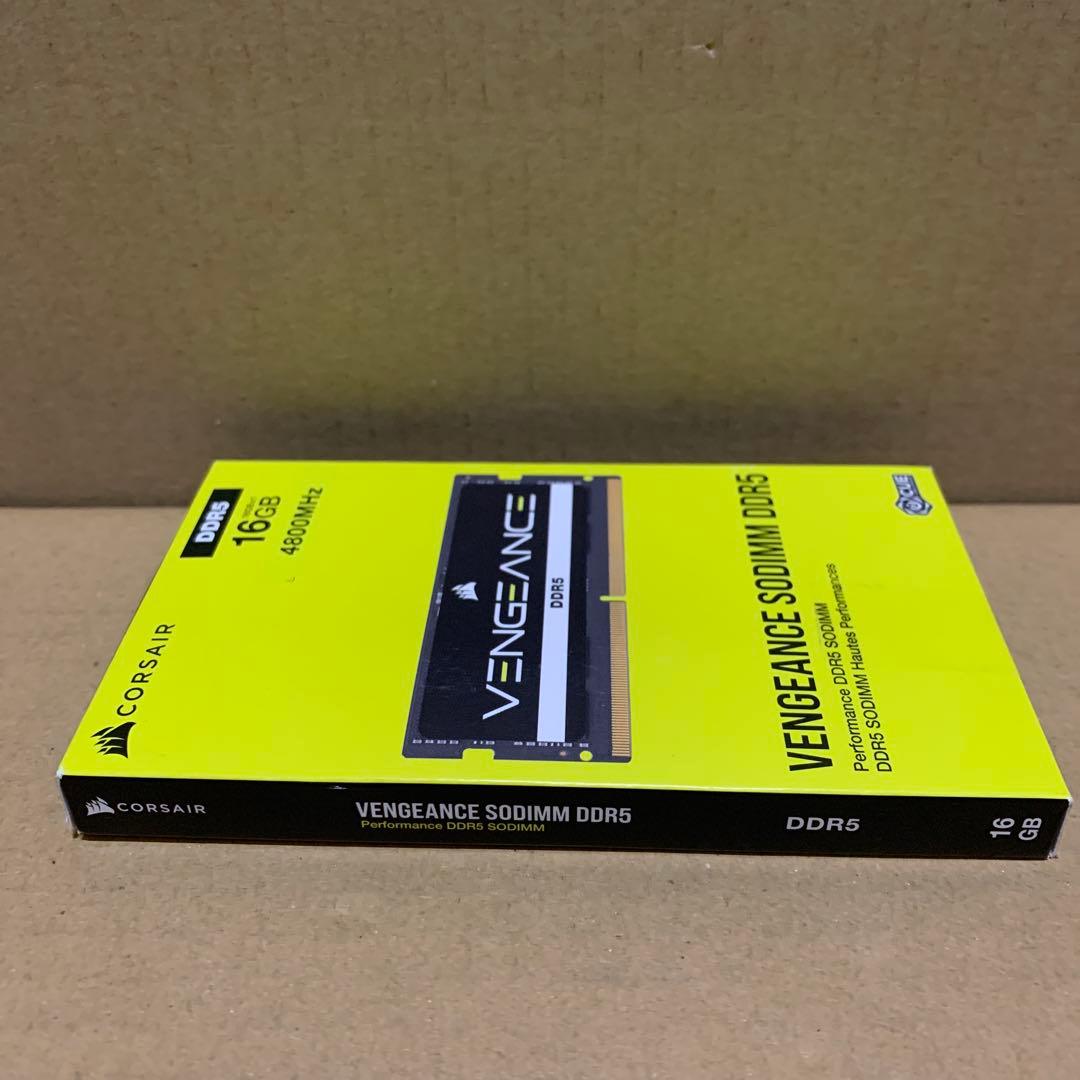 新品　CORSAIR DDR5-4800MHz ノートPC用 DDR5 16GB