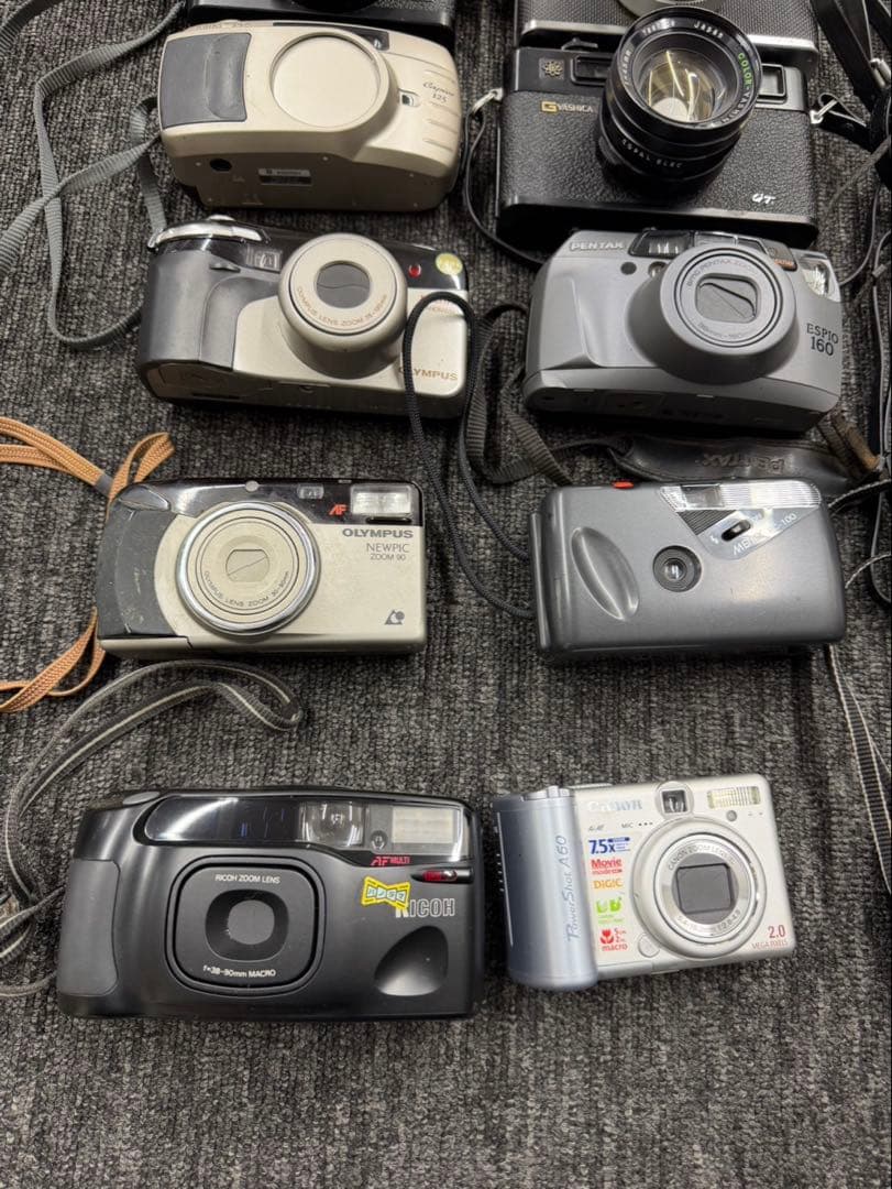 カメラ　ジャンク　15台　フィルムカメラ　デジカメ　まとめ売り